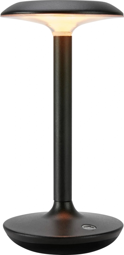 Markslöjd 108918 - LED Ljusreglerad utomhus uppladdningsbar bordslampa PETIT LED/2W/1800 mAh 2200/2700/3000K IP44 svart