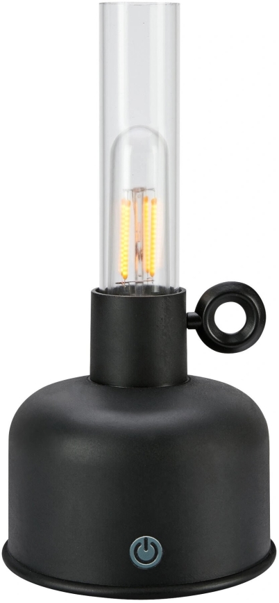 Markslöjd 108919 - LED Ljusreglerad utomhus uppladdningsbar bordslampa ASTRID LED/2W/1200 mAh IP44 svart