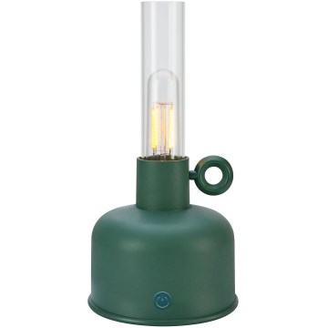Markslöjd 108920 - LED Ljusreglerad utomhus uppladdningsbar bordslampa ASTRID LED/2W/1200 mAh IP44 grön