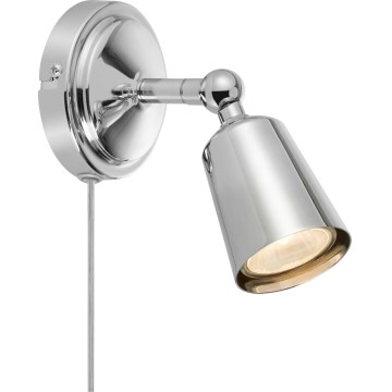 Markslöjd 108979 - Väggmonterad spotlight TINY 1xGU10/7W/230V blank krom