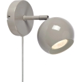 Markslöjd 108983 - Väggspot POP 1xGU10/7W/230V, grå