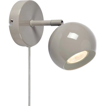 Markslöjd 108983 - Väggspot POP 1xGU10/7W/230V, grå