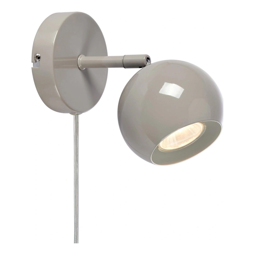 Markslöjd 108983 - Väggspot POP 1xGU10/7W/230V, grå