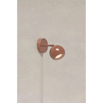 Markslöjd 108984 - Väggspotlight POP 1xGU10/7W/230V brun