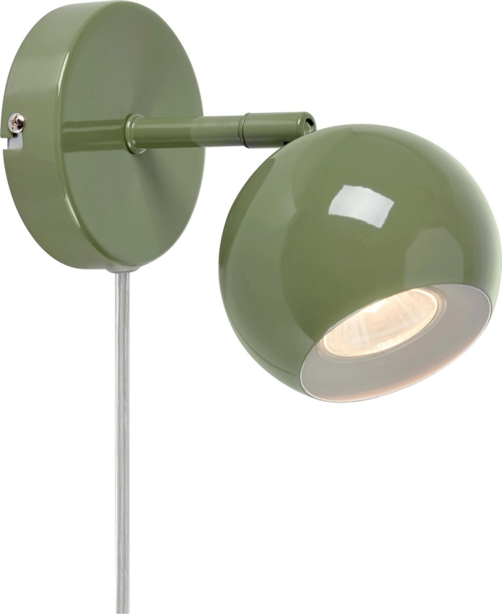 Markslöjd 108985 - Väggspot POP 1xGU10/7W/230V grön