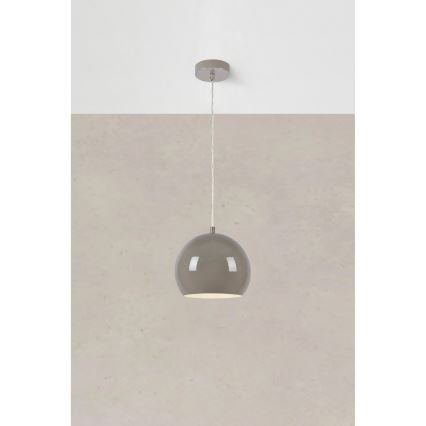 Markslöjd 108989 - Pendellampa med vajer POP 1xGU10/7W/230V Ø 20 cm grå