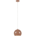 Markslöjd 108990 - Pendellampa POP med kabel 1xGU10/7W/230V Ø 20 cm brun