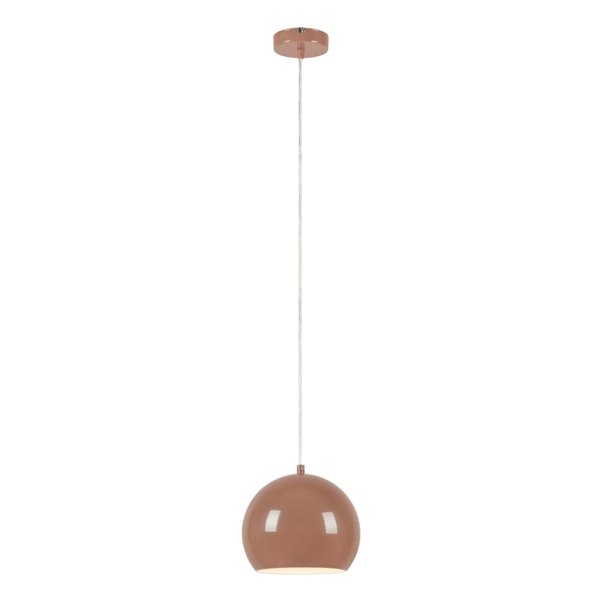 Markslöjd 108990 - Pendellampa POP med kabel 1xGU10/7W/230V Ø 20 cm brun