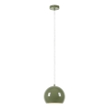 Markslöjd 108991 - Takpendel på kabel POP 1xGU10/7W/230V Ø 20 cm grön