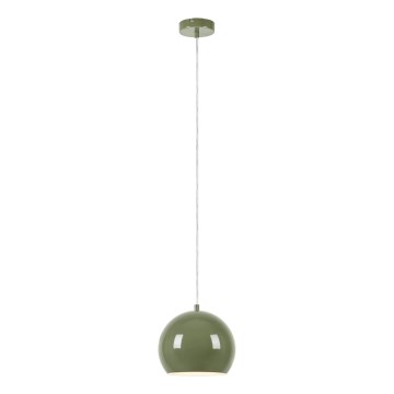 Markslöjd 108991 - Takpendel på kabel POP 1xGU10/7W/230V Ø 20 cm grön