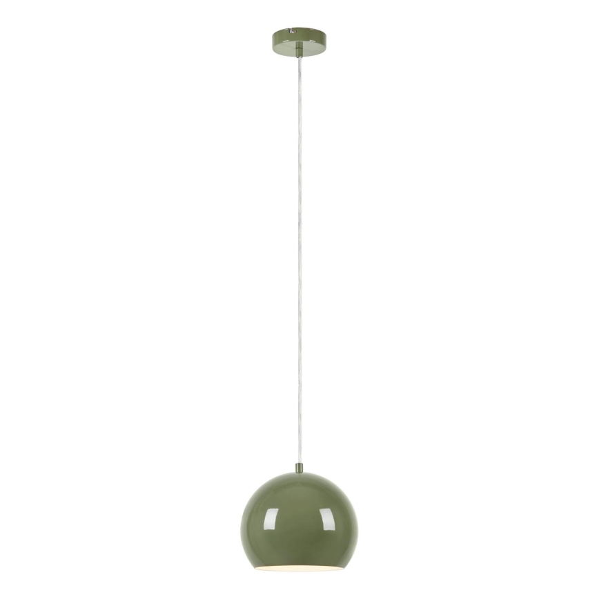 Markslöjd 108991 - Takpendel på kabel POP 1xGU10/7W/230V Ø 20 cm grön
