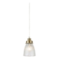 Markslöjd 109010 - Takpendel med kabel BELLIS 1xE14/40W/230V mässing