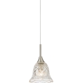 Markslöjd 109012 - Pendellampa på kabel LUNA 1xE14/40W/230V mattkrom