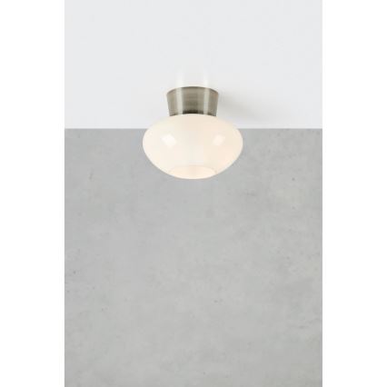 Markslöjd 109025 - Badrumstaklampa MALAGA 1xE27/40W/230V IP44 mattkrom