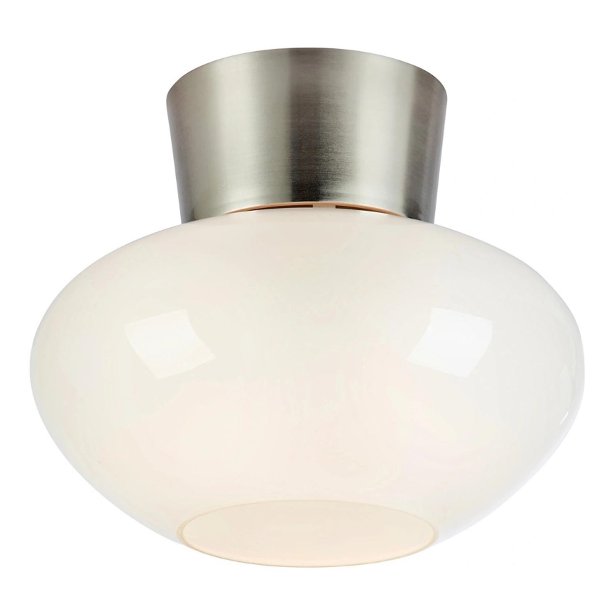 Markslöjd 109025 - Badrumstaklampa MALAGA 1xE27/40W/230V IP44 mattkrom