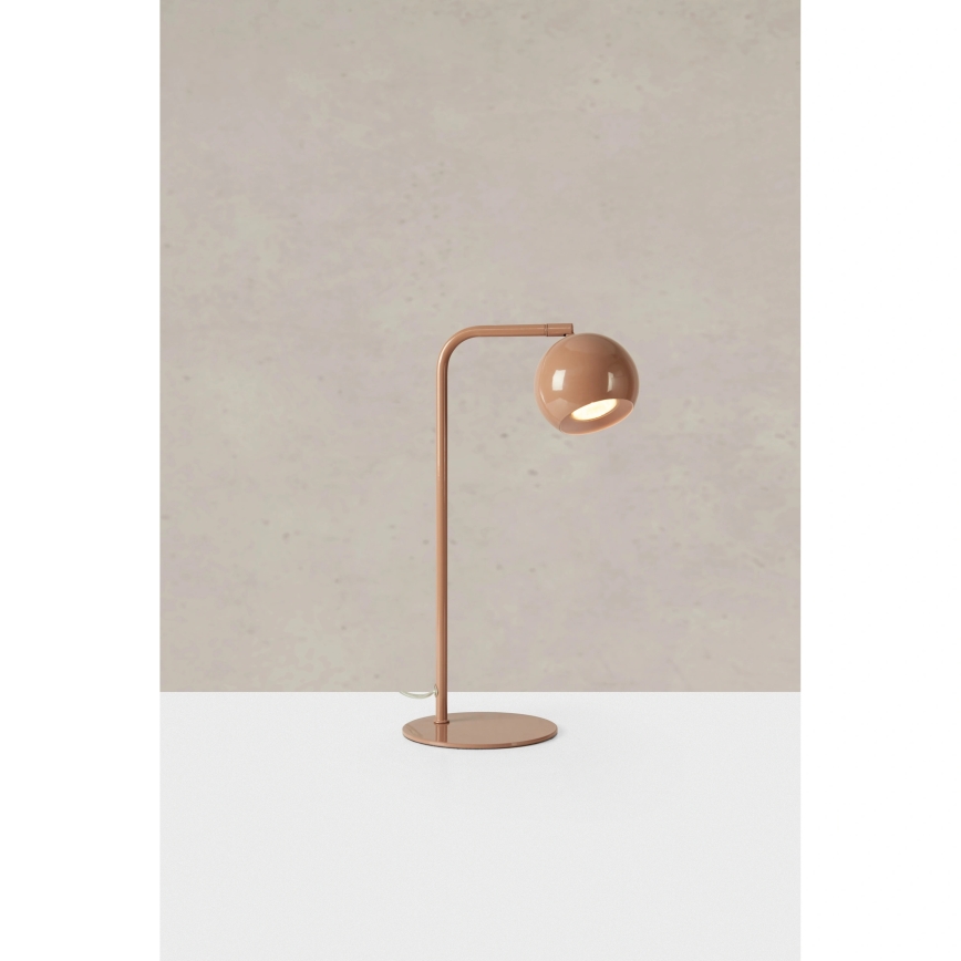 Markslöjd 109033 - Bordslampa POP 1xGU10/7W/230V, brun