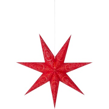 Markslöjd 700120 - Juldekoration ARATORP 1xE14/25W/230V Ø 75 cm röd