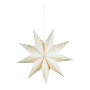 Markslöjd 700319 - Juldekoration SOLVALLA 1xE14/25W/230V vit 45 cm