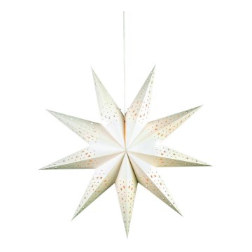Markslöjd 700320 - Juldekoration SOLVALLA 1xE14/25W/230V vit 75 cm