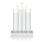 Markslöjd 702588 - LED Julkandelaber VIIK 9xLED/0,54W/230/3V vit