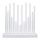 Markslöjd 702639 - LED julljusstake ROMANS LED/0,9W/3xAA vit