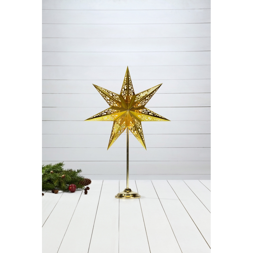 Markslöjd 702849 - Juldekoration VALLBY 1xE14/25W/230V guld