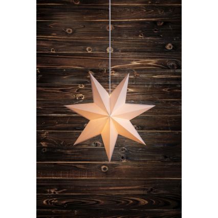 Markslöjd 703120 - Juldekoration DUVA 1xE14/25W/230V diameter 45 cm vit