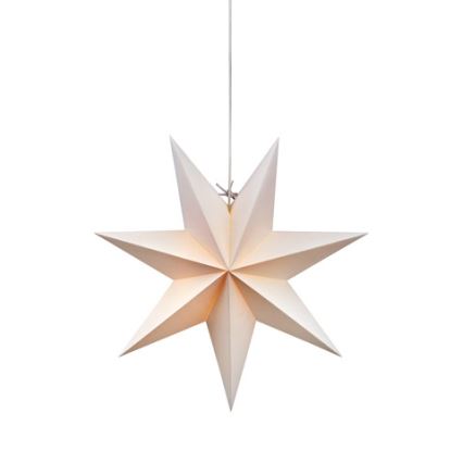 Markslöjd 703120 - Juldekoration DUVA 1xE14/25W/230V diameter 45 cm vit