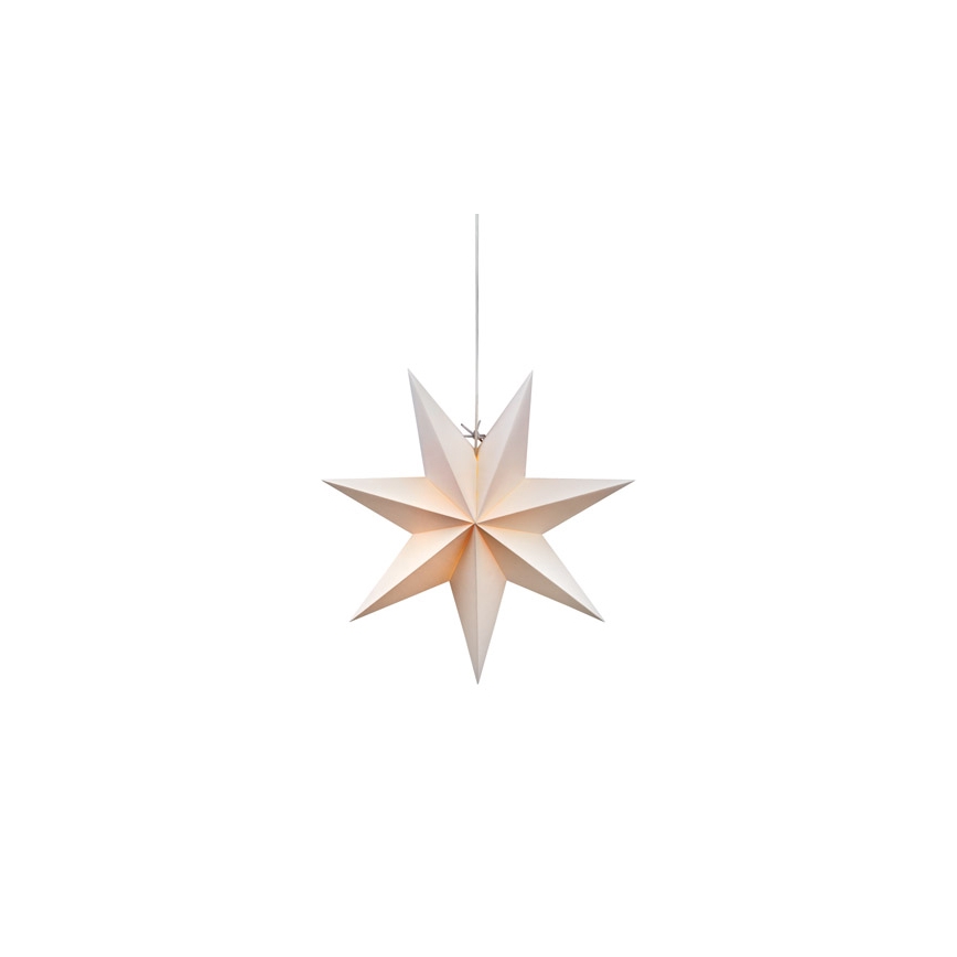Markslöjd 703120 - Juldekoration DUVA 1xE14/25W/230V diameter 45 cm vit