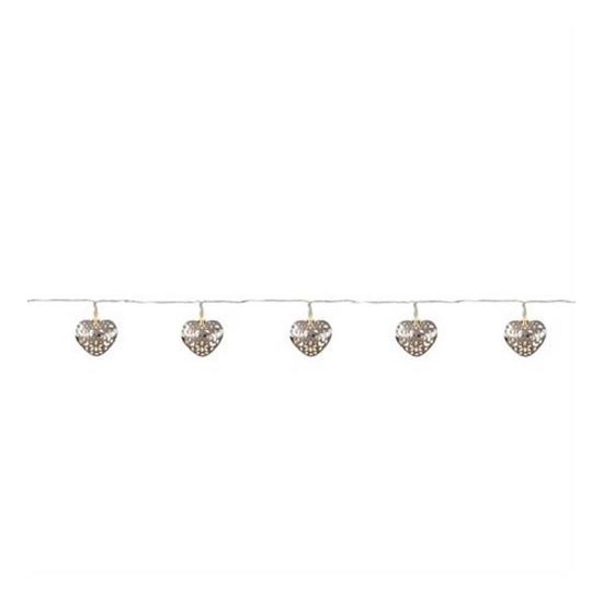Markslöjd 703174 - LED julkedja MILLA 10xLED/3xAA 2,1m varm vit