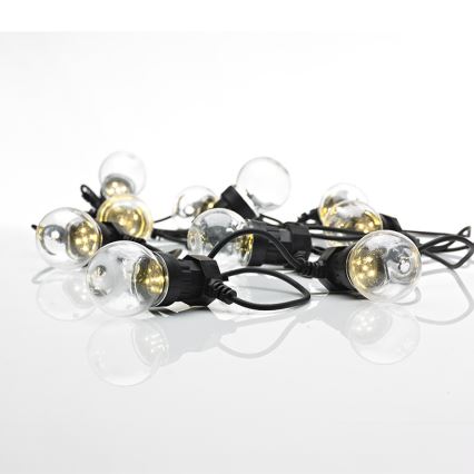 Markslöjd 703181 - LED Utomhus ljusslinga DAKKE 10xLED/3,6W/230V IP44 750 cm