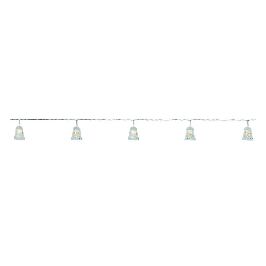 Markslöjd 703237 - LED Julbelysning BELL 10xLED/0,5W/4,5V