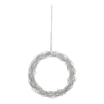 Markslöjd 703442 - LED Juldekoration JULLE 30xLED/0.03W/4.5V silver