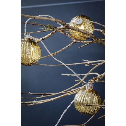 Markslöjd 703781 - LED Julbelysning storSOLO 10xLED/0,6W/4,5V