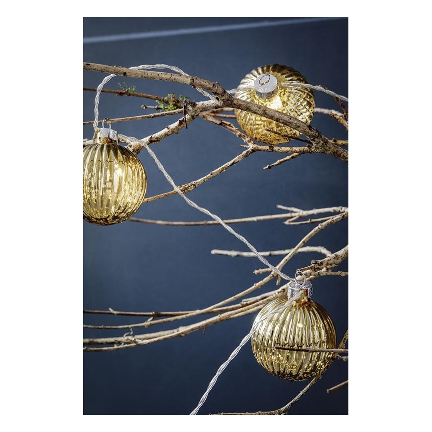 Markslöjd 703781 - LED Julbelysning storSOLO 10xLED/0,6W/4,5V