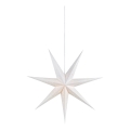 Markslöjd 703876 - Juldekoration SOLVALLA 1xE14/25W/230V Ø 75 cm vit