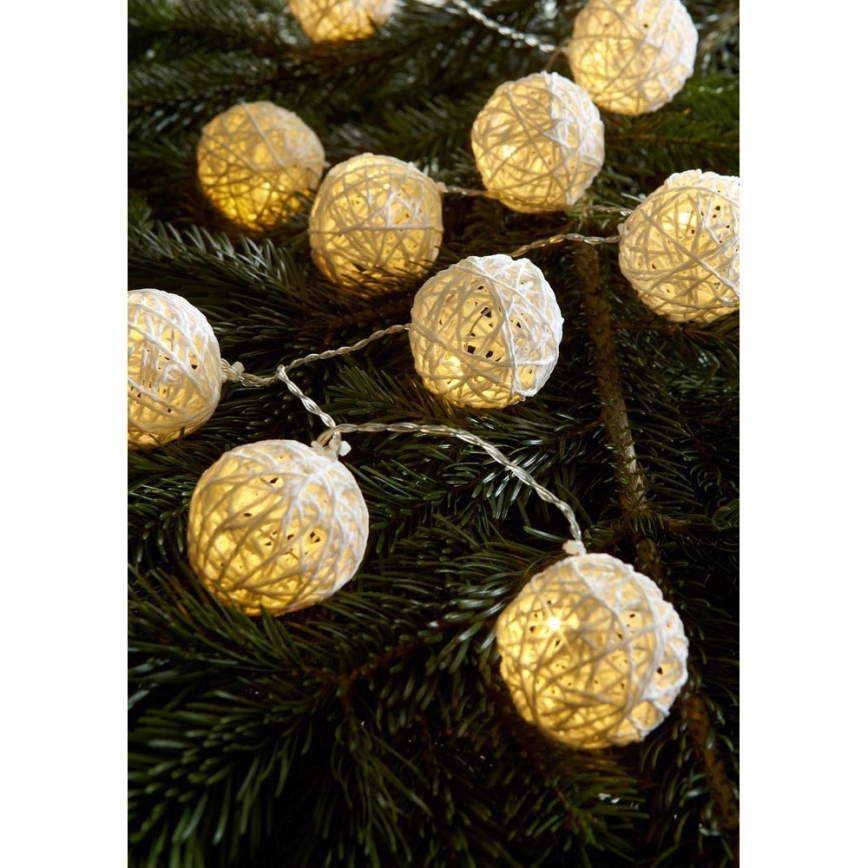 Markslöjd 703901 - Juldekoration SIA LED/0.06W/3xAA 150 cm