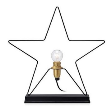 Markslöjd 703935 - Juldekoration RAPP 1xE14/25W/230V svart