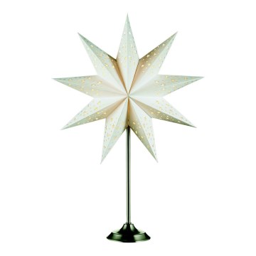 Markslöjd 704116 - Juldekoration SOLVALLA 1xE14/25W/230V vit 64 cm