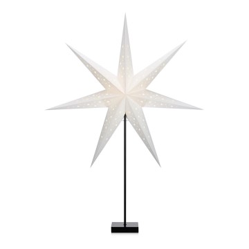 Markslöjd 704511 - Juldekoration SOLVALAA 1xE14/25W/230V vit/trä