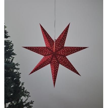 Markslöjd 704902 - Juldekoration CLARA 1xE14/6W/230V 75 cm röd