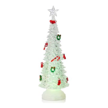 Markslöjd 705014 - LED Juldekoration HAGABERG 20xLED/0,5W/3xAAA silver