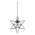 Markslöjd 705299 - Juldekoration CONTOUR 1xE27/40W/230V svart