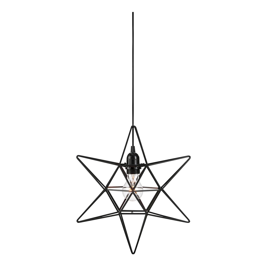 Markslöjd 705299 - Juldekoration CONTOUR 1xE27/40W/230V svart