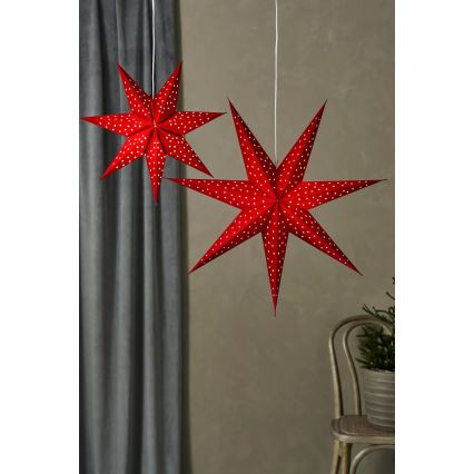 Markslöjd 705608 - LED juldekoration BLINK LED/0,2 W/3x AA Ø 45 cm röd
