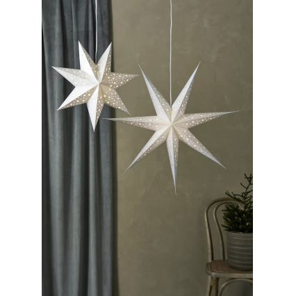 Markslöjd 705612 - LED-juldekoration BLANK LED/0,2W/3xAA diam. 45 cm silverfärgad