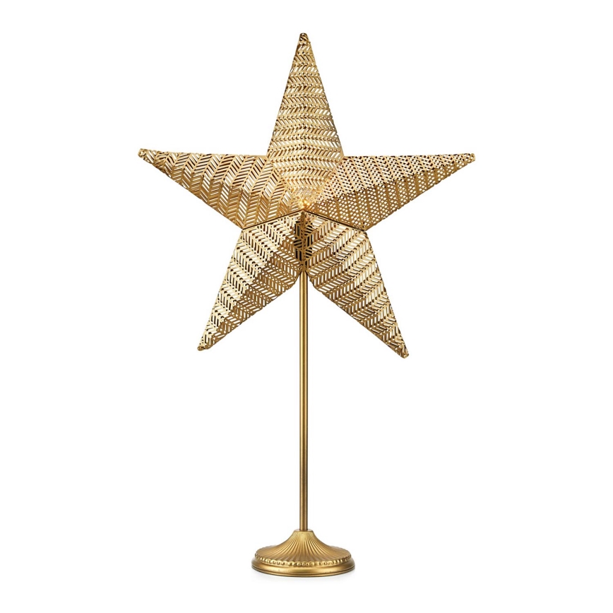 Markslöjd 705741 - Juldekoration RUSTIC 1xE14/25W/230V guld