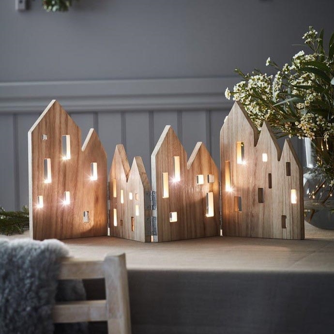 Markslöjd 705742 - LED Juldekoration VIEW LED/0,9W/3V trä