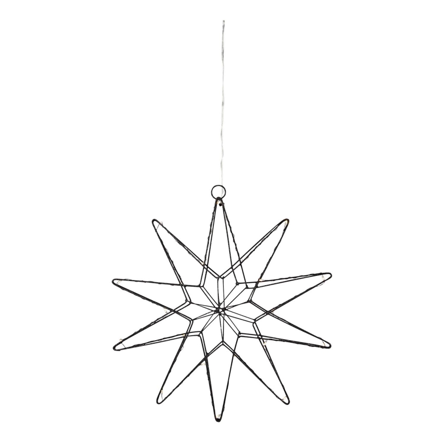 Markslöjd 705749 - LED juldekoration GLEAM LED/0,6W/3xAA svart