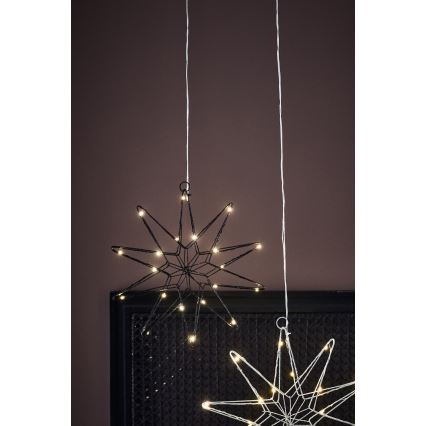 Markslöjd 705749 - LED juldekoration GLEAM LED/0,6W/3xAA svart